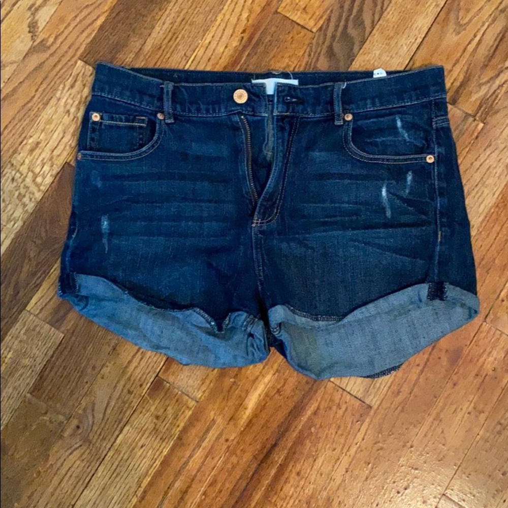Garage denim shorts
